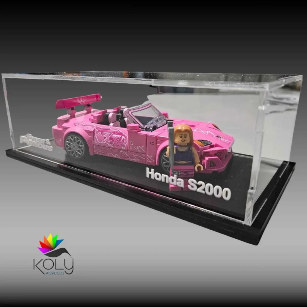 Vitrina Personalizada de Acrílico para Auto LEGO